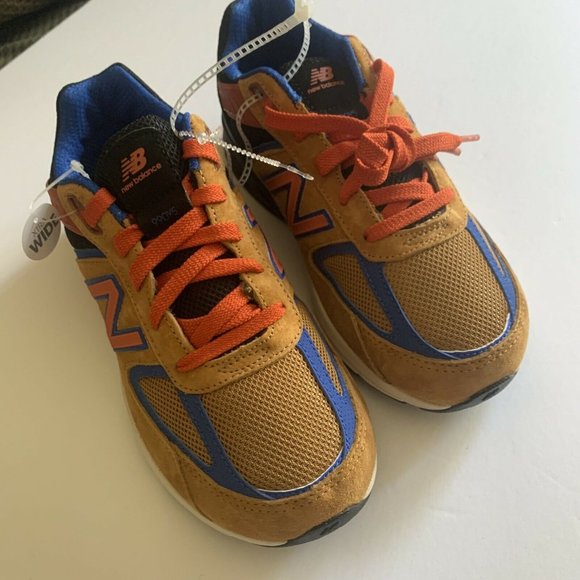 New Balance 990V5 Brown Orange Blue Men’s/Youth 4 - Picture 8 of 8